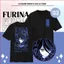 BH2 Genshin Impact Focalors Fontaine FanMerch Áo thun Furina Quà tặng cho game thủ tay ngắn hàng đầu vải HB2