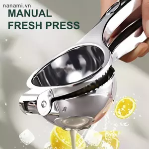 Máy ép trái cây thủ công bằng thép không gỉ Máy ép chanh Trái cây cam Kẹp chanh gia đình Phụ kiện nhà bếp ép trái cây [VN]