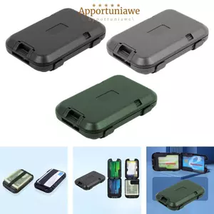 Hộp đựng thẻ IAPPORTUNIA, Thẻ kinh doanh hợp kim nhôm ABS, Bàn chải chống trộm đa chức năng Ví chống nước Unisex
