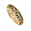 Châu Âu Mỹ Retro Hoa Hồng Kim Cương Hợp Kim Rỗng Cloisonne Cổ Sơn Vòng Tay Nữ