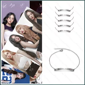 Blackpink YT4 Kpop BLACK PINK Vòng Tay Dây Đeo Tay Lisa Rose Jennie Jisoo Cô Gái Quà Tặng Phụ Kiện Thời Trang Sinh Nhật