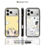Động Vật Dễ Thương Kẹp Tóc Cô Gái Từ Tính Ốp lưng IPhone 17Pro Max 17 Air 15 14 13 16 Plus Ốp Lưng Chống Sốc Bảo Vệ Mặt Sau