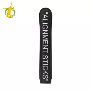 Da PU Golf Stick Headcover Bảo vệ Vỏ thêu chống thấm nước cho phụ kiện chơi gôn Thiết bị thực hành