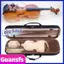 Guansfs Pissente 4/4 Hộp đàn violin Di động Chuyên nghiệp Vỏ chắc chắn Kích thước đầy đủ Nhạc cụ