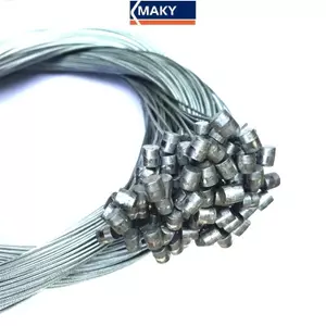 MAKY 1 Chiếc 2M MTB Xe Đạp Phanh Tốc Độ Dòng Cố Định Dịch Chuyển Bánh Răng Phanh Dòng Bộ Xe Đạp Đường Bộ Lõi Cáp Bên Trong VN