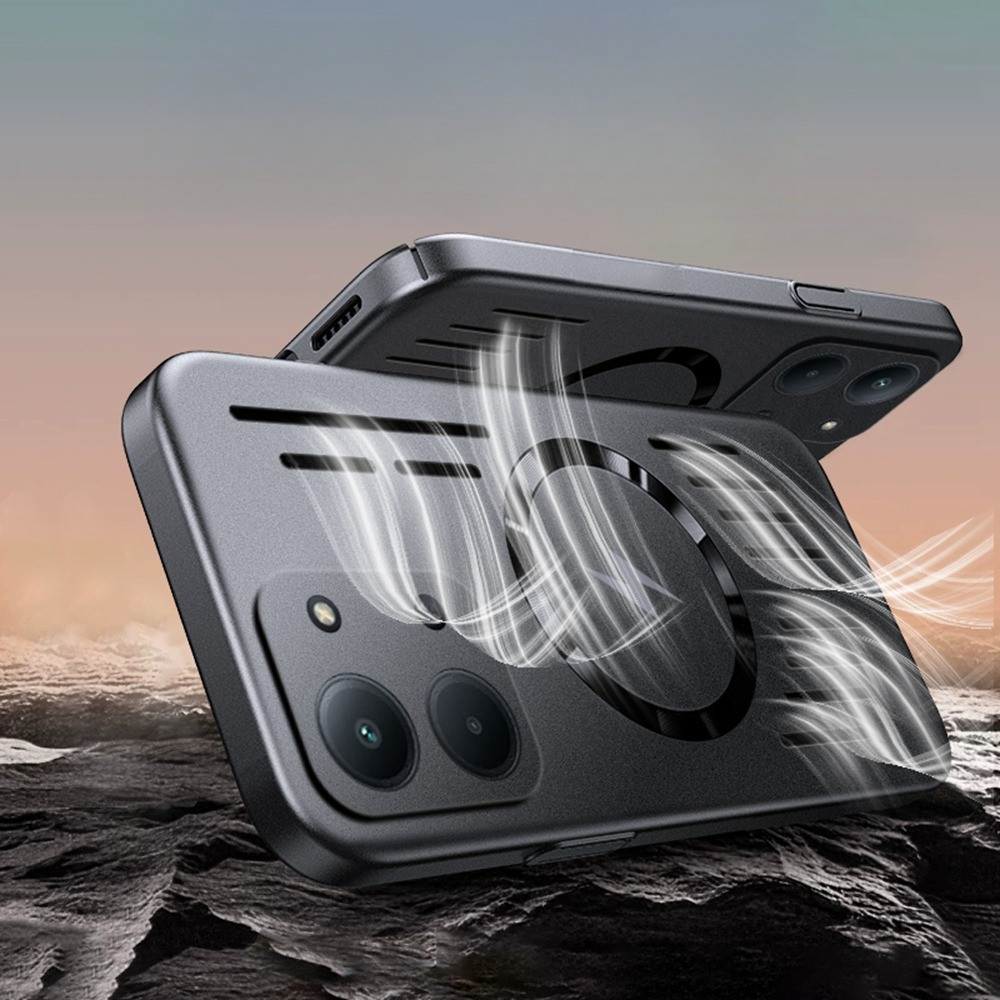 Ốp lưng tản nhiệt Ice Feel sang trọng cho Honor 600 Pro Power 2 Win Vỏ bảo vệ từ tính mỏng