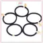 JRP 10 Chiếc Màu Dây Co Giãn Dây Buộc Tóc 4 Mm Thi Băng Đô Quấn Tóc Bé Gái JRP