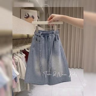 Q44-[tomnaukids] Quần Jean đính đá cho bé gái size từ 9-36Kg
