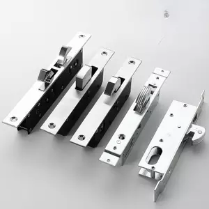 SHILI Cùng Phong Cách Khóa Cửa Hợp Kim Nhôm Cửa Trượt Chữ Thập Cửa Trượt Khóa Cửa Trượt Khung Cửa Kính Khóa Sàn Cửa Cửa Gỗ