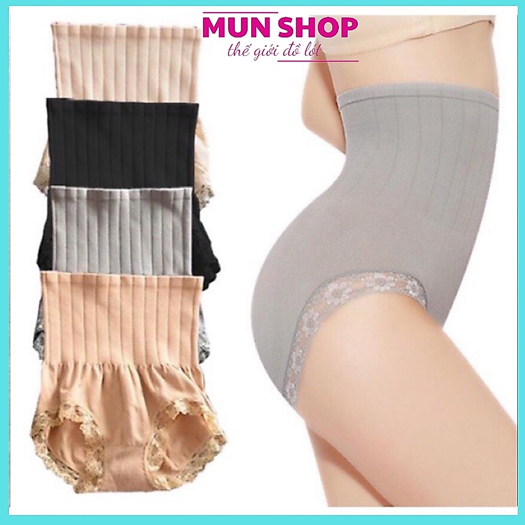 quần gen bụng munafie cạp chun 14cm
