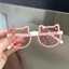 Kính Mát Trẻ Em Hoạt Hình Dễ Thương Chống UV400 Kiểu Mèo Với Nơ Bảo Vệ Mắt Bé Phù Hợp Đi Chơi Phối Đồ Thời Trang ✨Luyoo32.vn✨