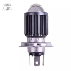 Bóng đèn pha xe máy H4 Ống kính cường độ cao hai màu IP68 Chống nước