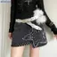 Bluelover PU Studded Da Lông Thắt Lưng Lông Thú Giả Cay Cô Gái Phong Cách Lông Tơ Dây Thắt Lưng Phong Cách Hàn Quốc Trang Trí Quần Jean Y2K Dây Thắt Lưng Mới