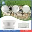Khuôn tròn để mô phỏng tường giếng, Phụ kiện DIY có thể tái sử dụng, Lý tưởng cho chậu hiên.