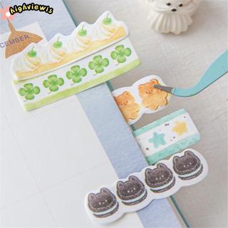 HIGHVIEWLS 180 Miếng Dán Nhãn Thẻ, Nhãn Dán Tin Nhắn Xuất Hiện Bánh Tự Dính, Nhãn Dán Văn Phòng Phẩm Dòng Cửa Hàng Bánh Chất Lượng Cao