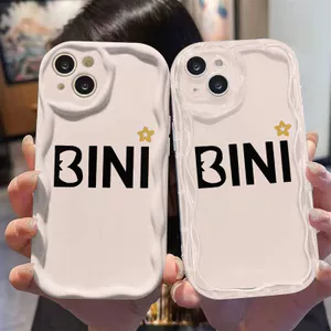 Ốp lưng tương thích cho iPhone 17 Air 16 15 14 13 12 11 Pro X XR XS Max SE 2020 6 7 8 Plus Kem gợn sóng viền cong Motif Thiết kế sáng tạo NYKB039