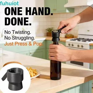 Dụng cụ mở bia FUHUIOT dạng đòn bẩy, phóng nắp chai in 3D, thiết kế công thái học tiết kiệm sức, mở nắp đa năng, quà tặng mới lạ cho nam