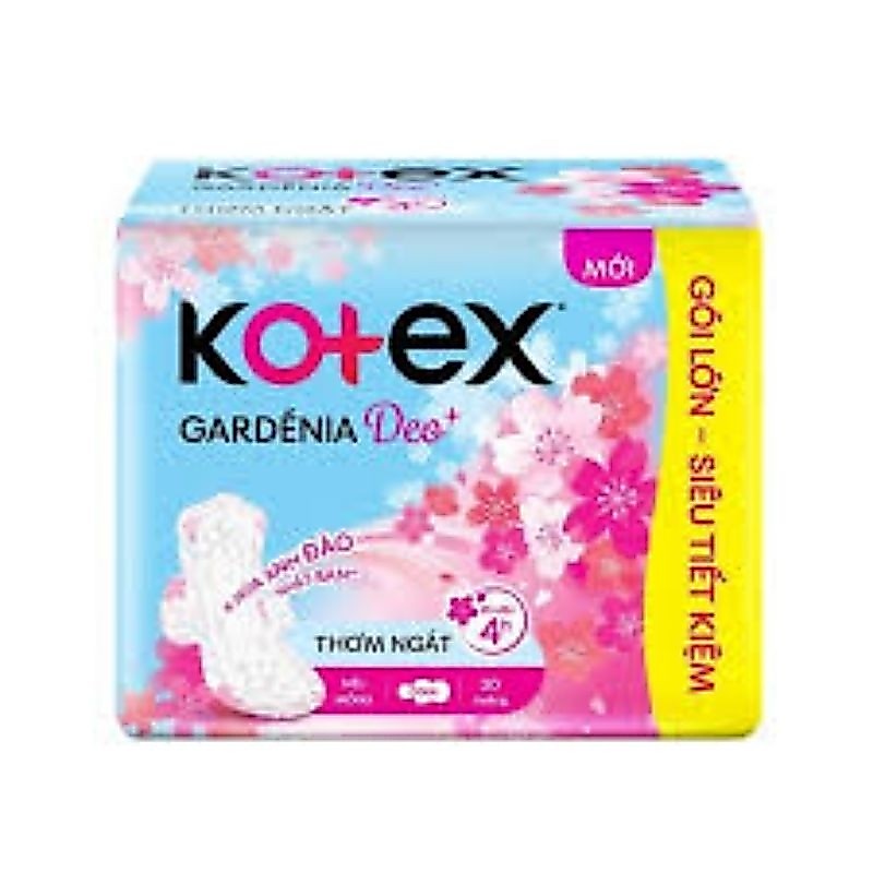 1 gói Kotex Hoa Anh Đào 20 miếng/ Luxe 8miếng siêu mỏng mỏng