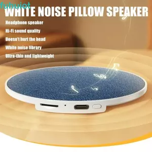 Loa Bluetooth FUHUIOT Under Pillow, Loa ngủ không dây âm thanh nổi HiFi hỗ trợ giấc ngủ, Bluetooth Mini 5.4 Loa ngủ không dây tích hợp siêu mỏng sử dụng tại nhà