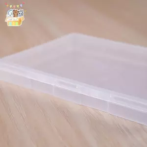 Văn phòng phẩm Stiers Hộp lưu trữ bằng nhựa Hộp đựng dụng cụ nghệ thuật cho thủ công Máy tính để bàn Hạt bông tai Hộp trưng bày trang sức ELWW