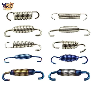 55mm 68mm Xe Máy Ống Xả Lò Xo Móc Chịu Lực Bền Thép Không Gỉ 304 ATV Xe Máy Ống Xả Lò Xo Móc
