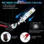 MAKY 2500W H1 Bóng Đèn Pha LED CSP Cho Đèn Pha Ô Tô H1 Đèn Không Quạt Tự Động Diode Sương Mù Đèn 12V Trắng Ô Tô 24V VN