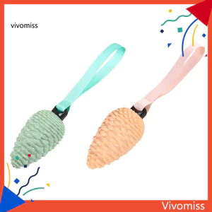 Đồ chơi nhai chó hình nón thông bền bỉ – Đồ chơi huấn luyện tương tác kêu cho chó con và chó giống vừa – Hoàn hảo cho thú cưng năng động Đồ chơi mọc răng cho chó con Đông Nam Á