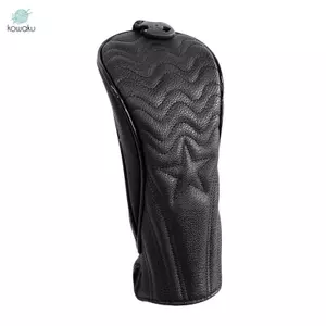 Thêu Golf Woods Driver Headcover Set Chất Liệu PU Chống Thấm Nước Cổ Dài Tay Bảo Vệ Cho Câu Lạc Bộ Golf Bảo Vệ Quà Tặng