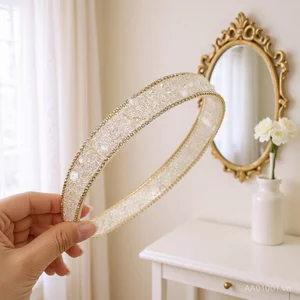 Retro Bấm Tóc Mở Rộng Đầu Phụ Kiện Tóc ins Ảnh Rửa Mặt Hoa Cao Cấp Bướm Nổ VJOR Rộng VJOR