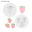 {BUDDI} Khuôn bánh Mousse tráng miệng dâu tây trái cây Trang trí bánh silicon Khuôn nướng bánh có thể tái sử dụng Dụng cụ nhà bếp {buddingenergy}