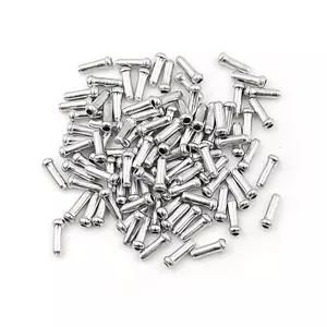 ECK 100 Chiếc Bạc Nhôm Phanh Xe Đạp Sang Số Cáp Bên Trong Đầu Dây Đầu Mũ Uốn HOT