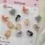 Sáng Tạo Nút Mèo 30 Chiếc Bộ Tabby Kitty May Thêu Sò DIY Quần Áo Và Đồ Trang Trí