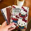 Bìa da để hộ chiếu Hello Kitty K272 - Ví Da Đựng Passport Hello Kitty Hoạt Hình - Bảo Vệ Hộ Chiếu Xinh Hết Nấc!