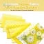 CATMALLER88 8 Gói Vải Cotton, Để May Vá Vá Quần Áo DIY Thủ Công Vải PreCut, Đồ May Hoa Vàng