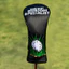 Vỏ gỗ Golf mới No. 1 Gỗ Fairway Cỏ Bóng Sắt Gỗ Bao Da PU Lông Cừu Lót Dày Hood Cover