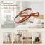 Cheenm Vintage Da PU Thắt Lưng Nhẹ Di Động Cho Nữ Xe Đạp Váy Du Lịch Hàng Ngày Trang Phục VN