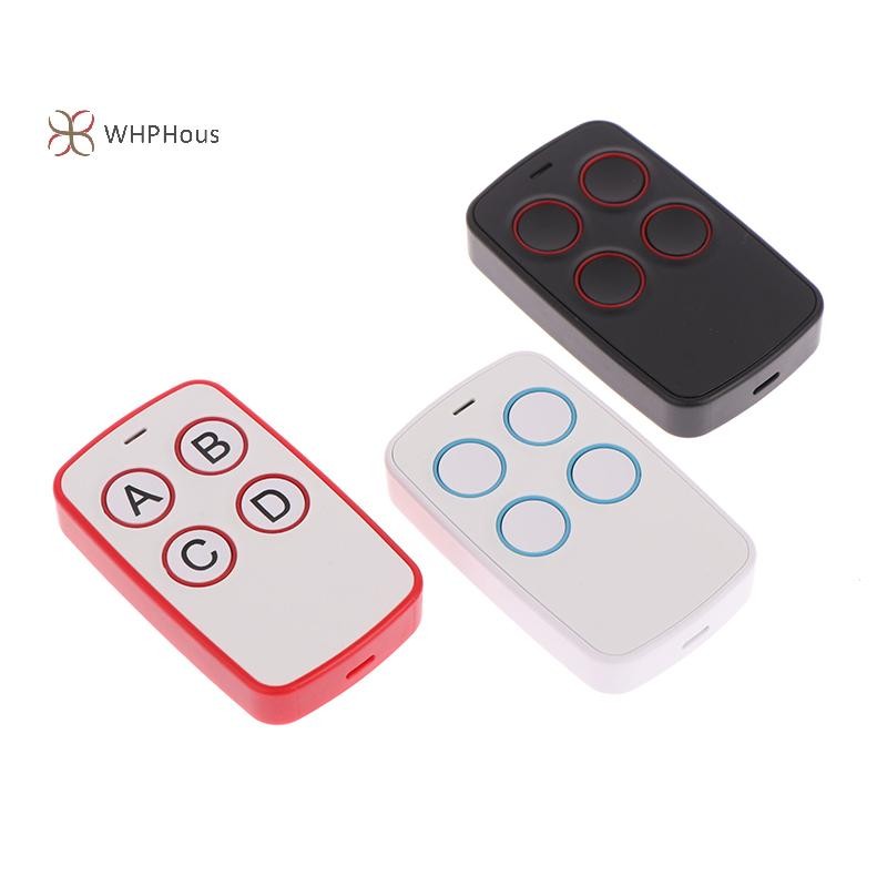 < WHPHous-t > 433 MHz Tự động sao chép Điều khiển từ xa Dụng cụ mở cửa nhà để xe điện đa tần số Bộ điều khiển từ xa Bộ sao chép Mã 4 phím