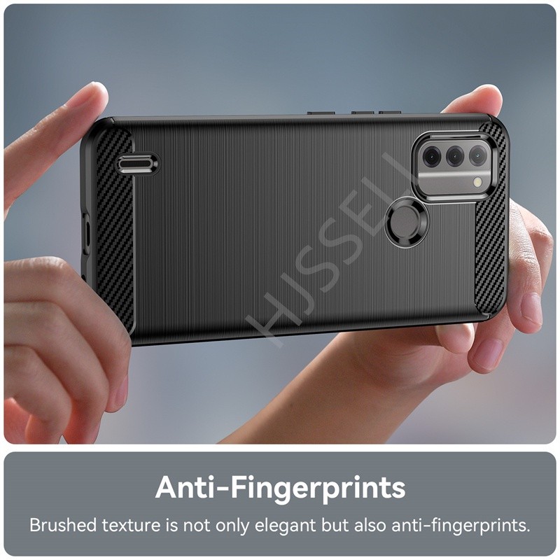Ốp lưng TPU dễ thương Nokia C31 Vỏ giáp bằng sợi Carbon Vỏ silicon mềm NokiaC31 C 31 Vỏ điện thoại