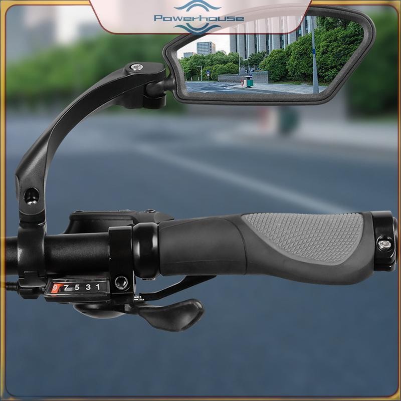 Gương chiếu hậu ống kính POWER HD 360° Gương chiếu hậu xe đạp leo núi có thể xoay được Mở rộng trường nhìn rộng Phụ kiện gương chiếu hậu xe đạp đường trường.