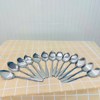 Combo 2 Thìa muỗng súp nhọn inox chuyên dùng bán cơm sườn, suất ăn công nghiệp - Phương Trang