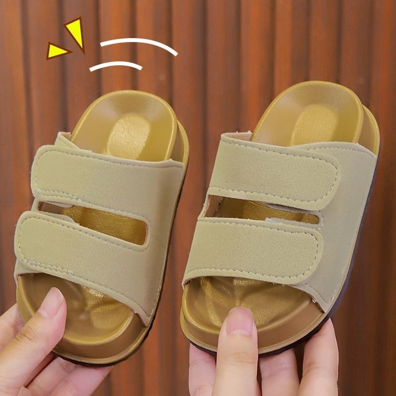 Người Lười Pháp Slip-On Trẻ Em Birkenstock Giày Mùa Hè Phong Cách Mới Bé Trai Bé Gái Vừa Lớn Trẻ Em Mặc Ngoài Thường Ngày Flip @