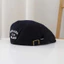 Mũ Beret nam nữ CATALINA cá tính năng động nón Newsboy thêu chất cotton phong cách Hàn Quốc - ZD315