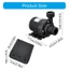 Máy bơm nước năng lượng mặt trời Yoo 13L min DC12 24V Động cơ không chổi than năng lượng mặt trời Chìm máy bơm tuần hoàn nước kim loại ABS