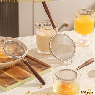 MIKYCO Matcha Sifter, Bộ lọc lưới mịn lưới rất mịn bằng thép không gỉ, Máy lọc thực phẩm nhỏ chống rỉ di động Dễ dàng làm sạch cho nhà bếp