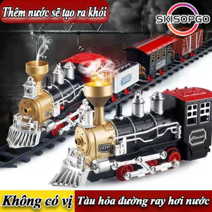 Xe Lửa đồ Chơi Chạy Pin Cho Bé, Đồ Chơi Lắp Ráp Đường Ray Kích Thích Sáng Tạo Cho Bé, đồ Chơi Cho Bé Trai