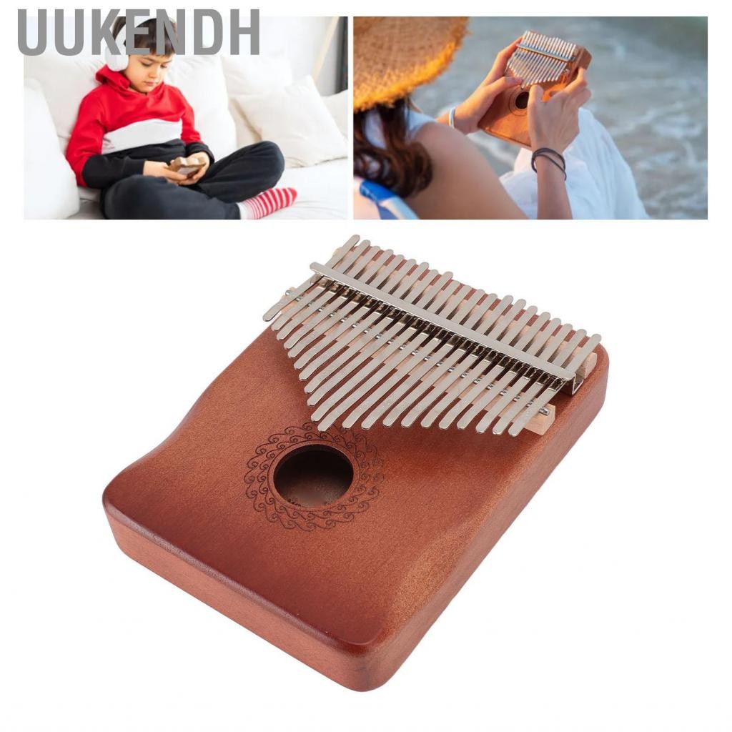 Uukendh Uukendh-vn rắn koa kalimba ngón tay cái piano gỗ đơn di động