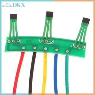 DKX 1 Cảm biến hội trường động cơ không chổi than công suất cao có tấm và dây 3144 413 41F 43F Hội trường động cơ điện Linh kiện PCB Xe điện hai bánh Bảng hội trường động cơ không chổi than.