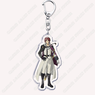 Hot Anime Seraph of The End Keychains for Accessories Mikaela Hyakuya Owari No Seraph Yuichiro Hyakuya Keyring Fans