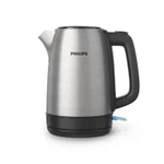 Ấm đun siêu tốc kim loại Philips HD9350/90, bình đun nước 1.7L nắp nhún lò xo, có đèn báo, tiết kiệm năng lượng — ảnh 2