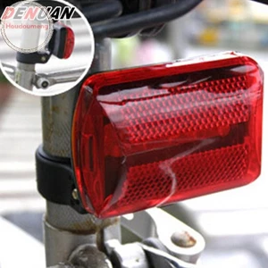 Đèn hậu xe đạp màu đỏ Hodou 5 LED nhấp nháy, chạy pin AA, an toàn ban đêm, đèn cảnh báo VN